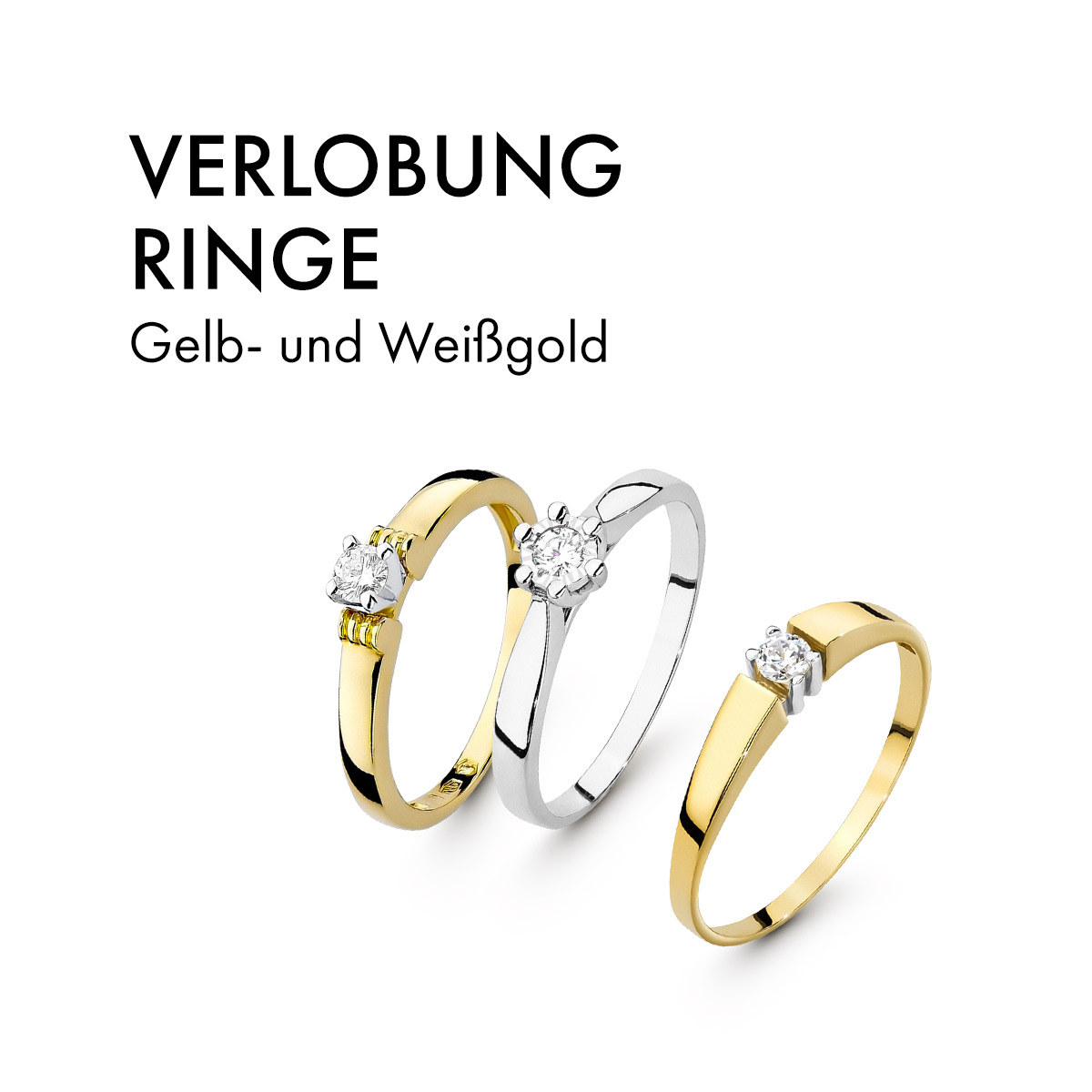 Verlobungsring aus Gold